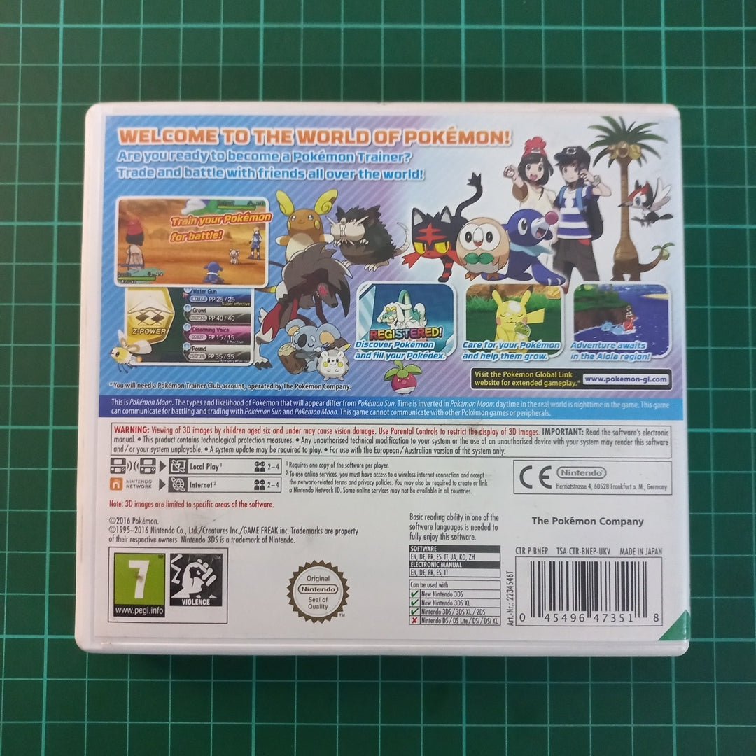Pokemon : Moon | Nintendo 3DS | Used Game - RetroguySA