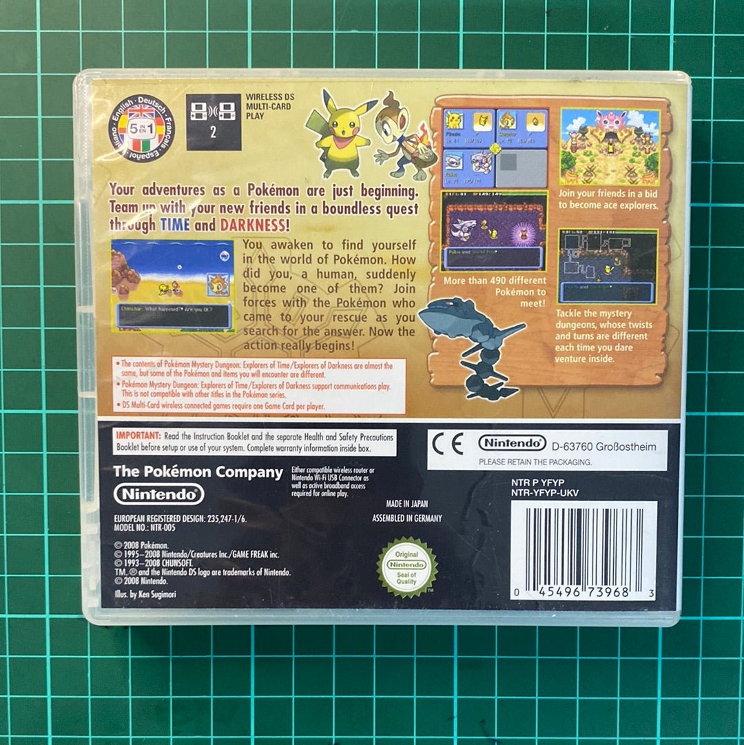 Pokemon Mystery Dungeon: Explorer's of Darkness | Nintendo DS | Used Game - RetroguySA