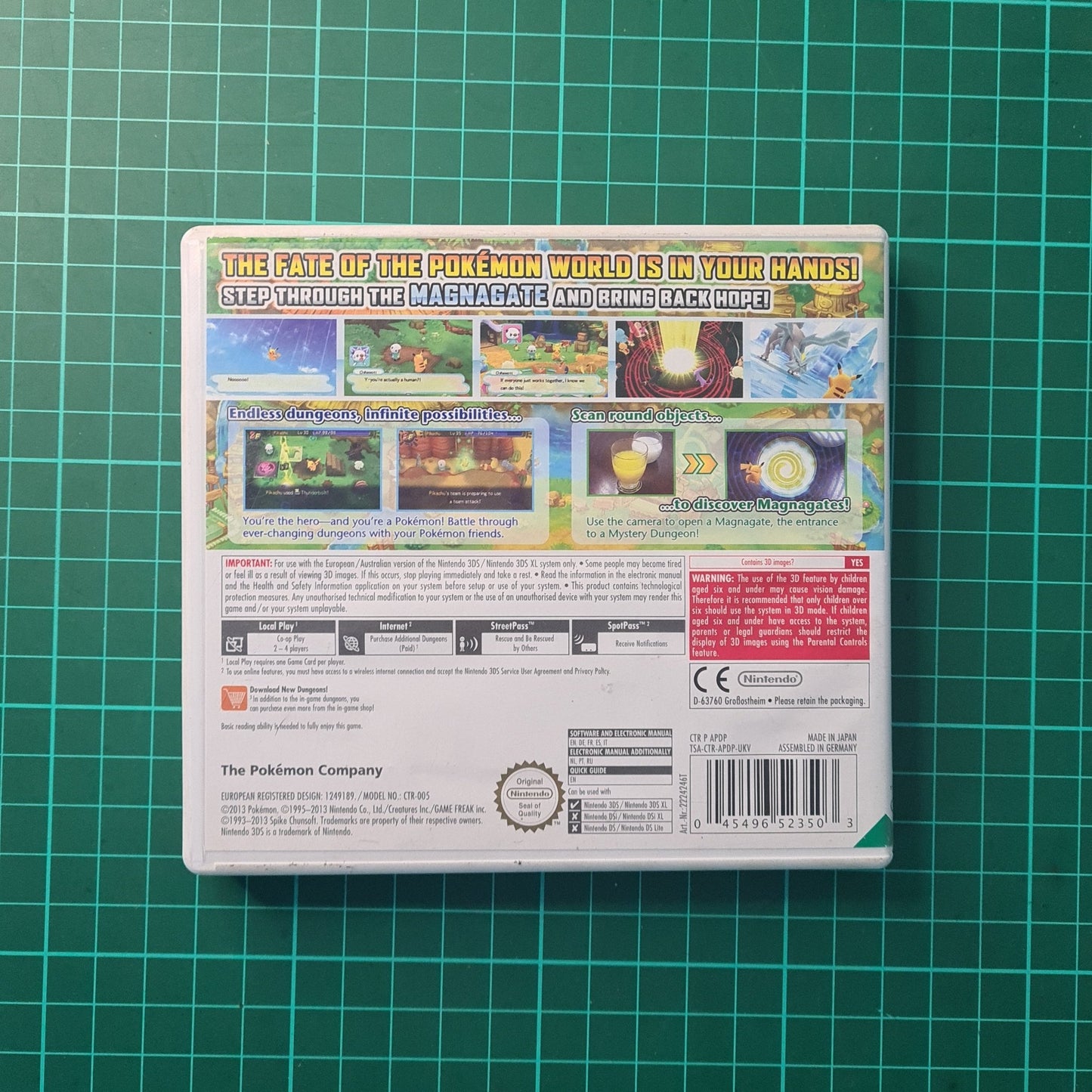 Pokemon Mystery Dungeon: Gates to Infinity | Nintendo 3DS | Used Game - RetroguySA