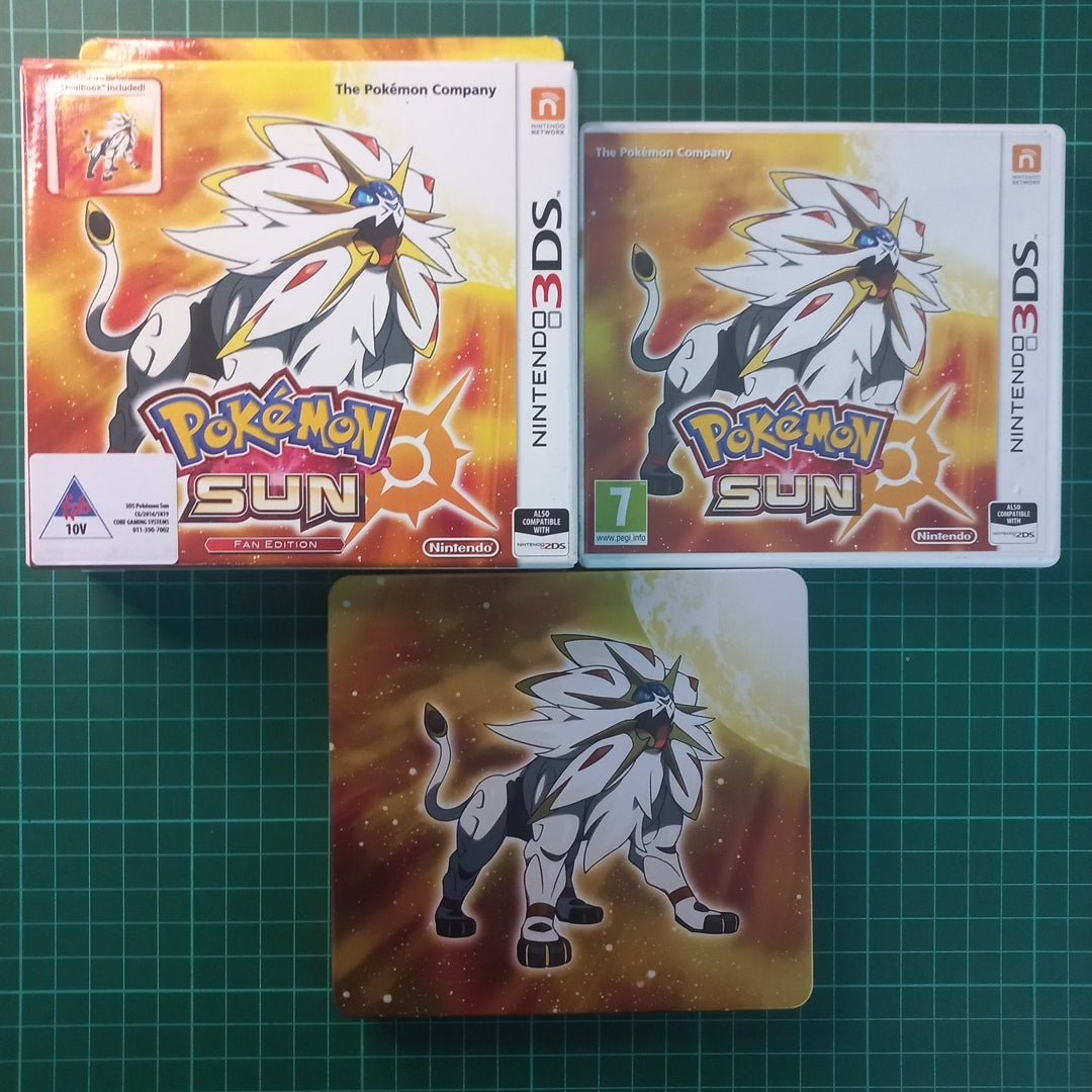 Pokemon : Sun Fan Edition | Steelbook | Nintendo 3DS | 3DS | used Game - RetroguySA