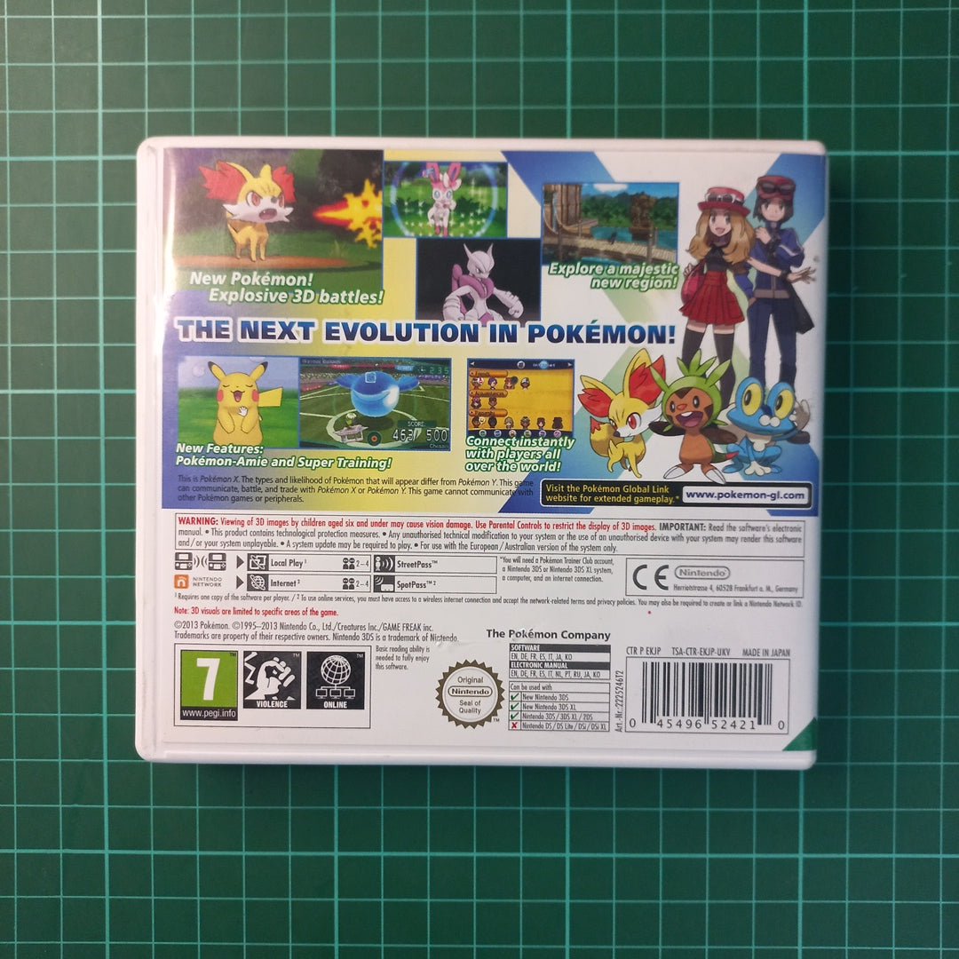 Pokemon X | Nintendo 3DS | Used Game - RetroguySA
