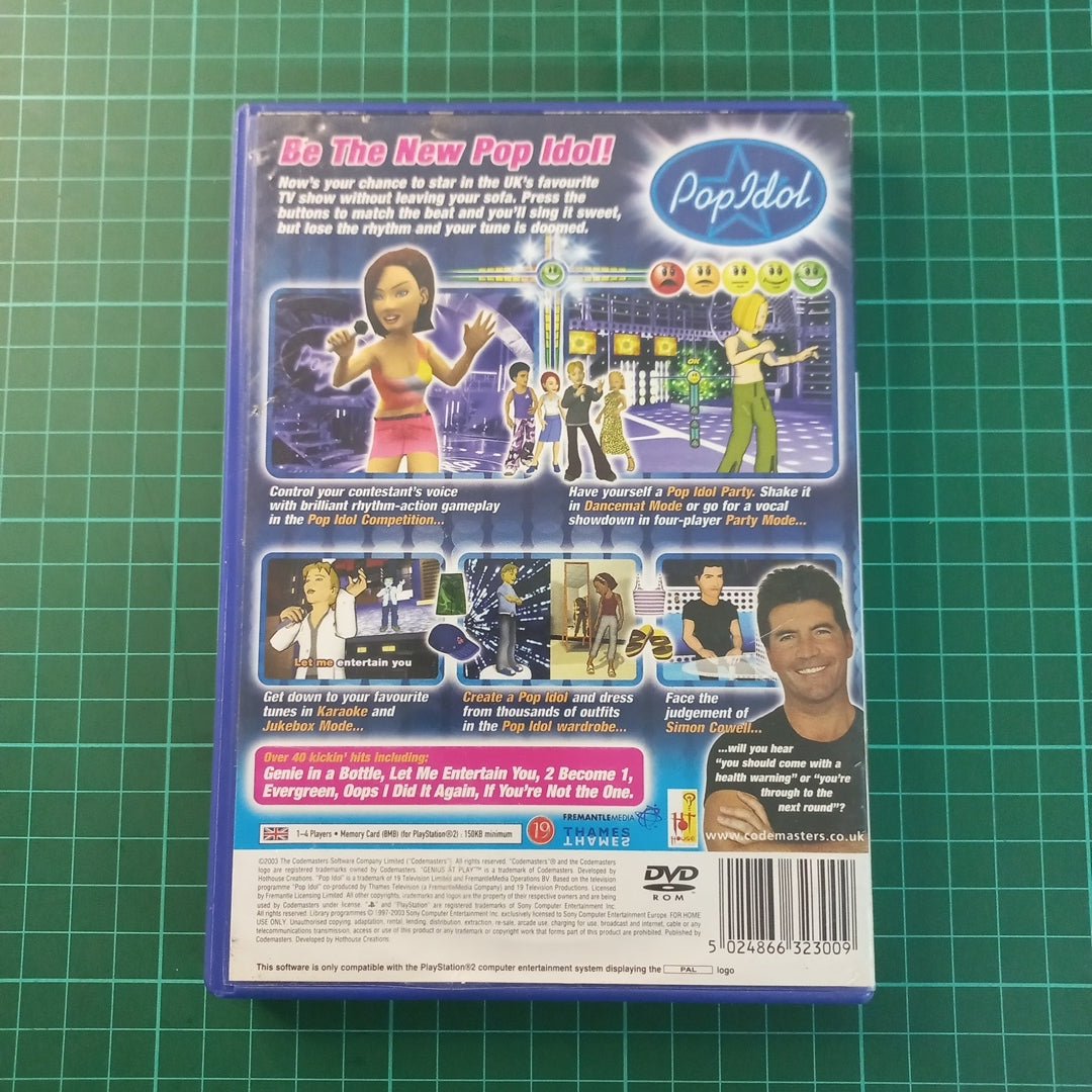 Pop Idol | PS2 | PlayStation 2 | Used Game - RetroguySA