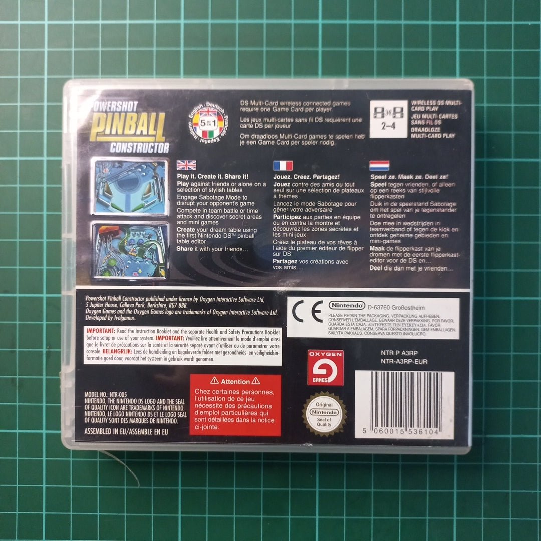 Powershot Pinball Constuctor | Nintendo DS | Used Game - RetroguySA