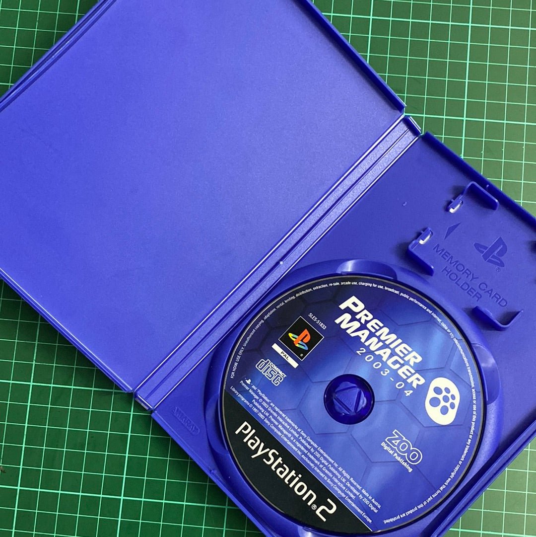 Premier Manager 2003 - 04 | PlayStation 2 | PS2 | Used Game | No Manual - RetroguySA