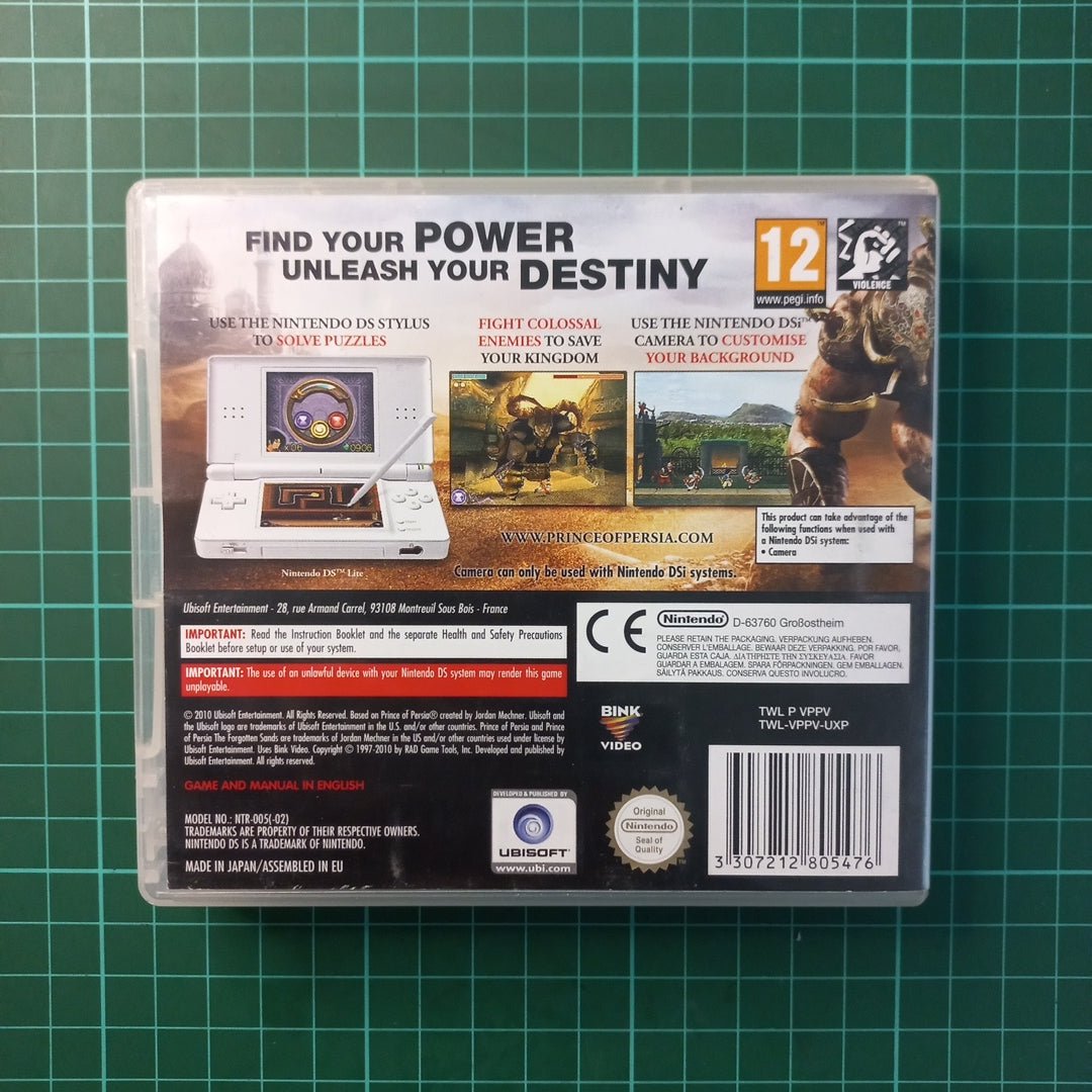 Prince of Persia: The Forgotten Sands | Nintendo DS | Used Game - RetroguySA