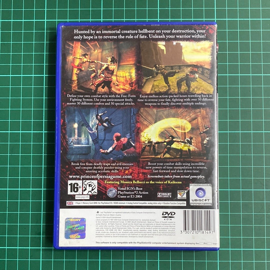 Prince of Persia: Warrior Within | PS2 | PlayStation 2 | Used Game - RetroguySA