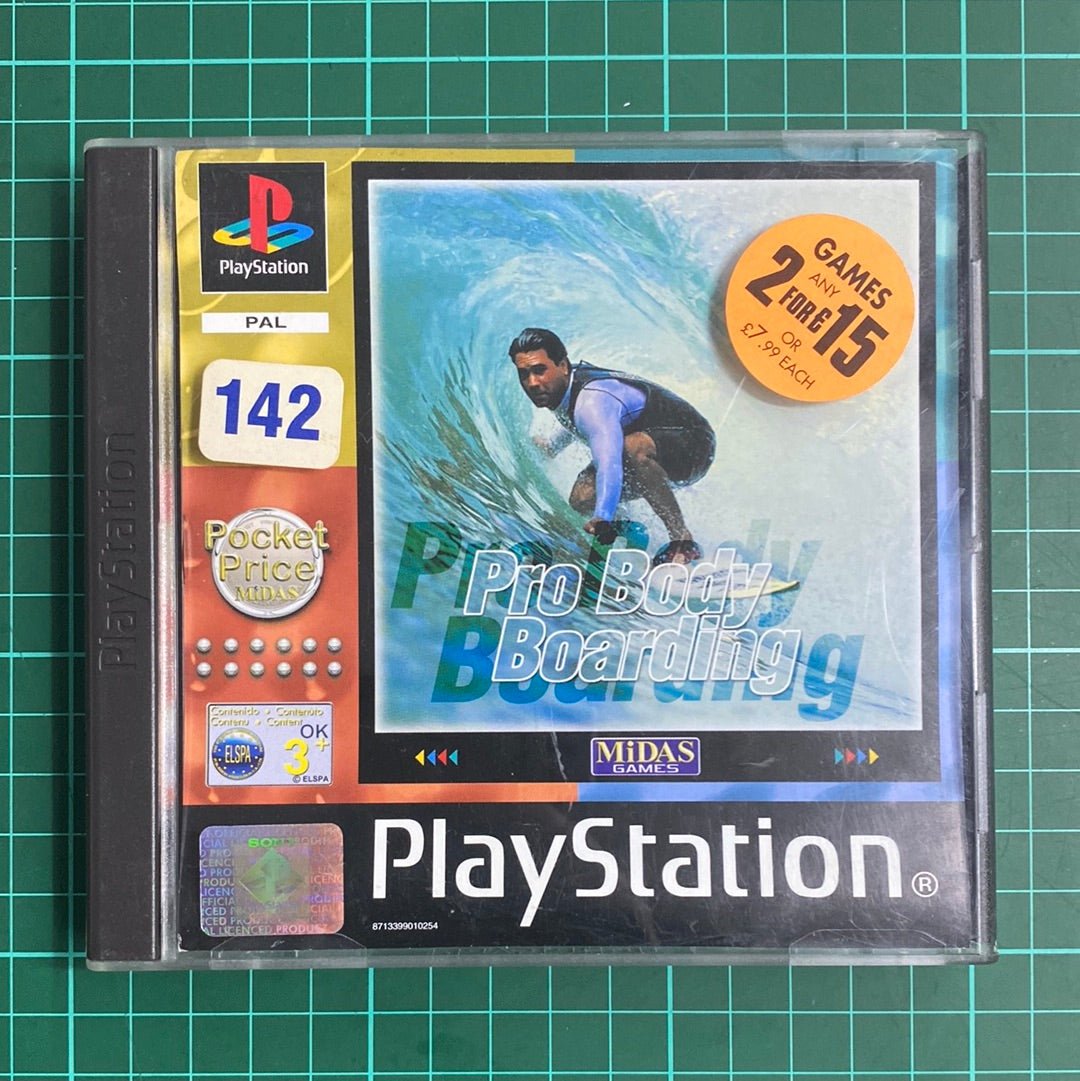 Pro Body Boarding | PlayStation 1 | PS1 | Used Game - RetroguySA