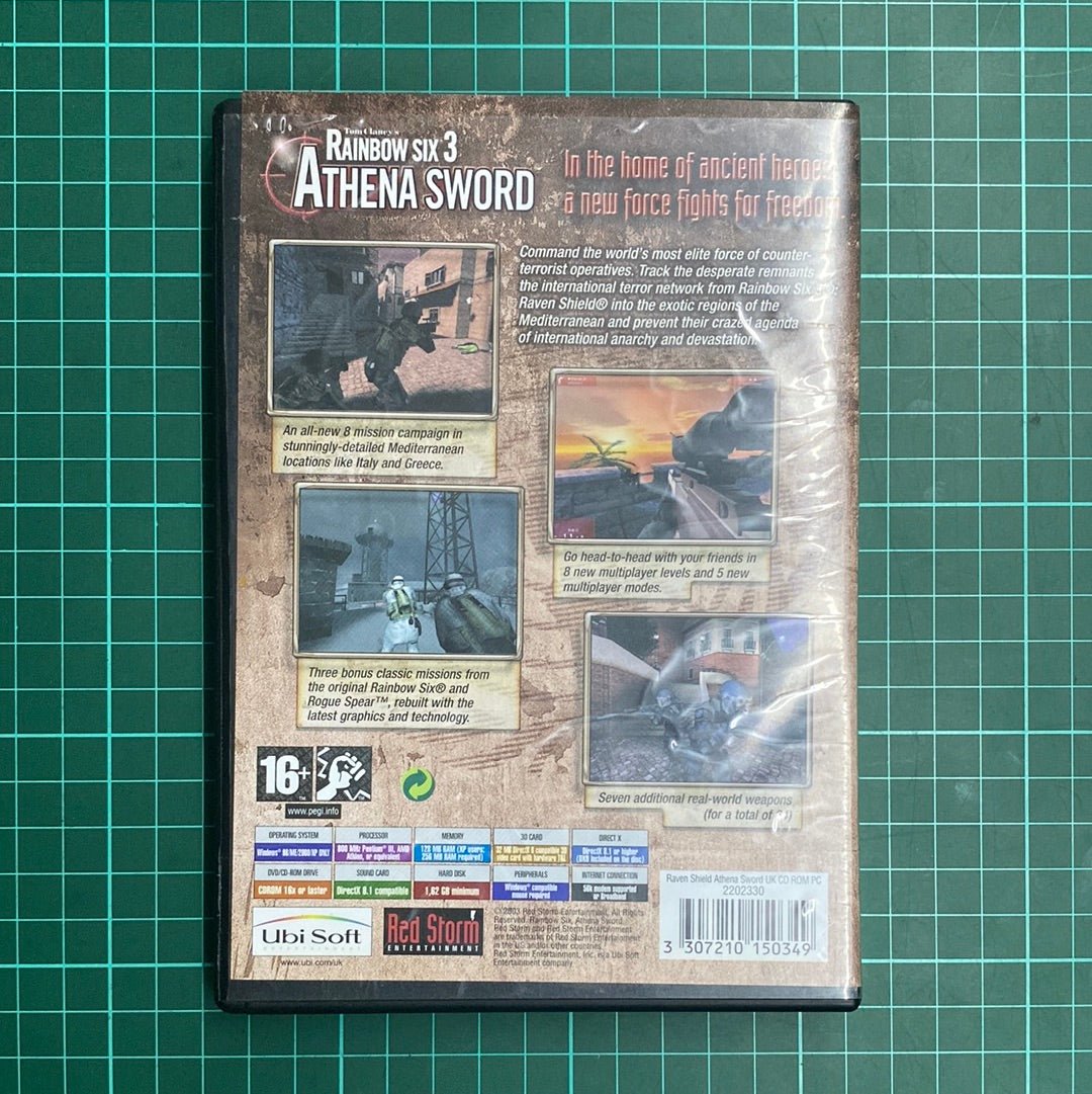 Rainbow Six 3: Athena Sword | Ubisoft | PC | Used Game - RetroguySA