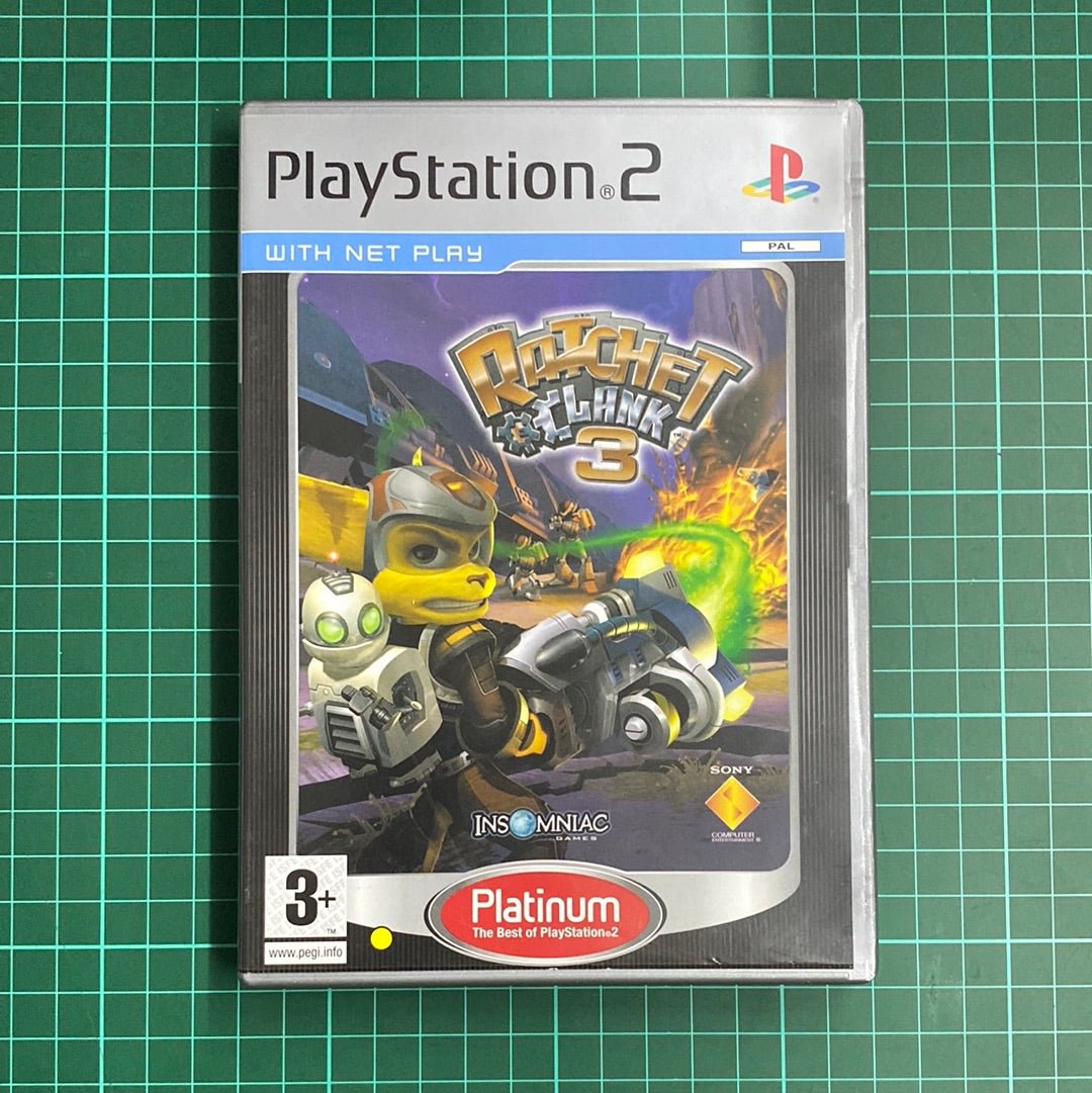 Ratchet & Clank 3 | Platinum | PS2 | PlayStation 2 | Used Game - RetroguySA