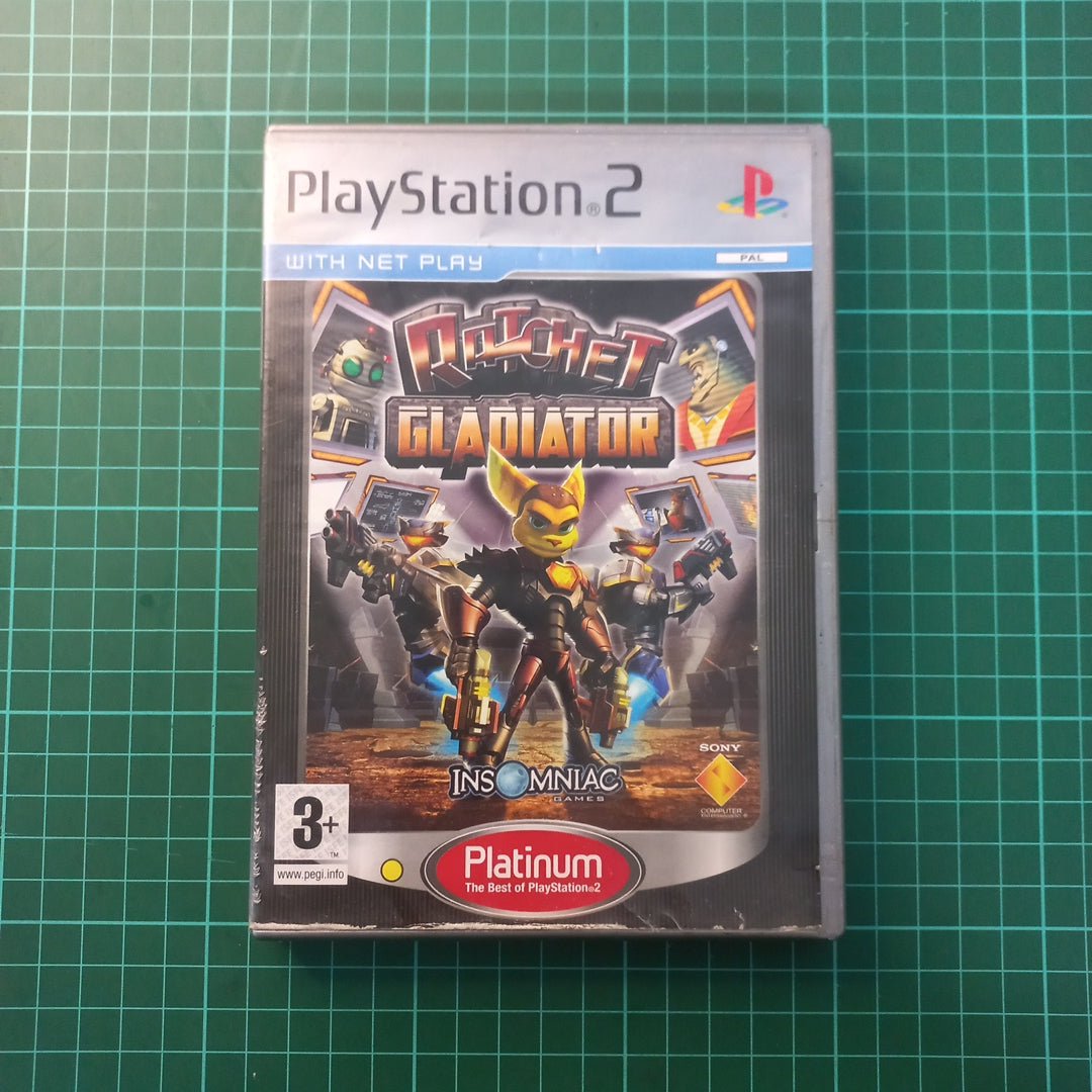 Ratchet Gladiator | PS2 | PlayStation 2 | Platinum | Used Game - RetroguySA