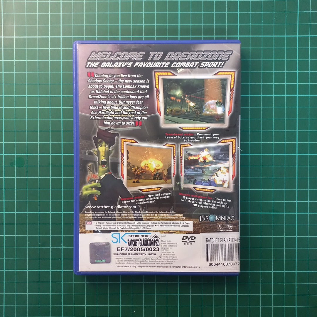 Ratchet Gladiator | PS2 | Playstation 2 | Used Game - RetroguySA