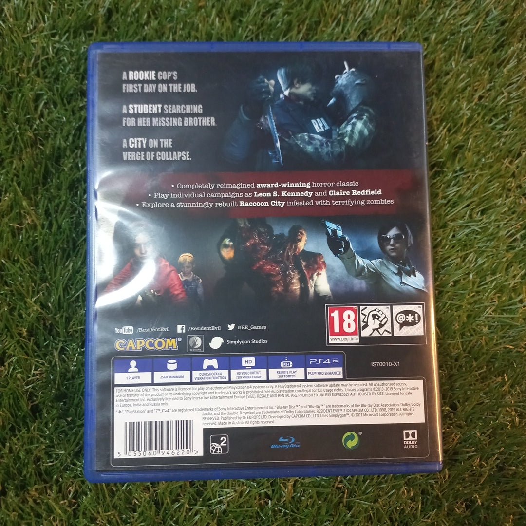 Resident Evil 2 | PlayStation 4 | PS4 | Used Game - RetroguySA