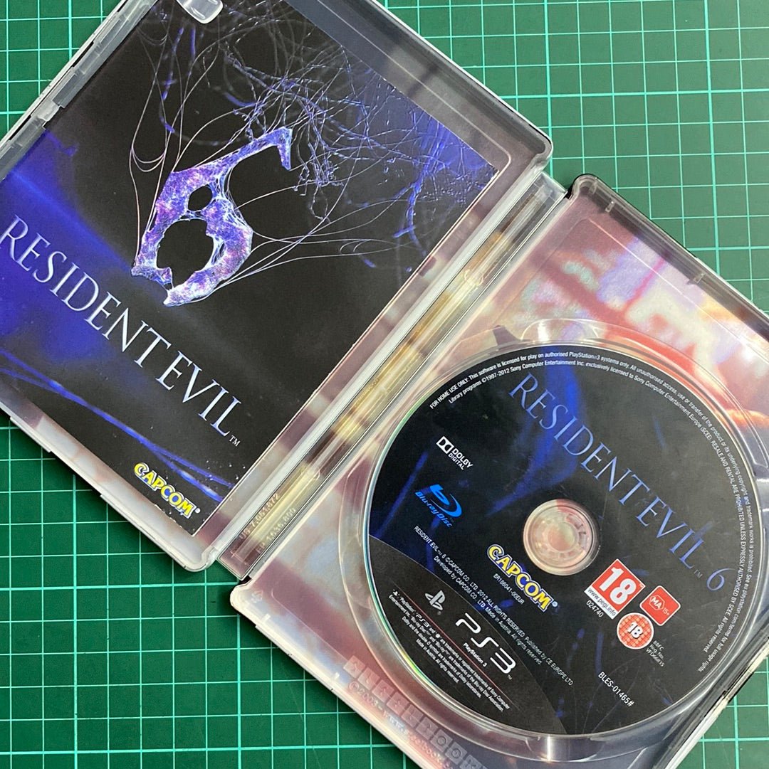 Resident Evil 6 | Steelbook | PlayStation 3 | PS3 | Used Game - RetroguySA