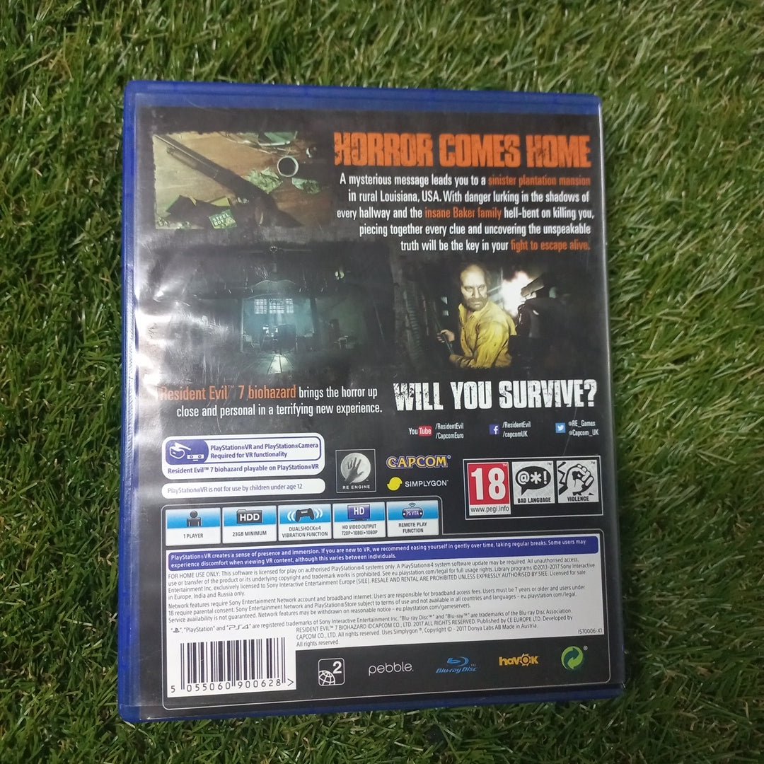 Resident Evil VII: Biohazard | PlayStation 4 | PS4 | Used Game - RetroguySA