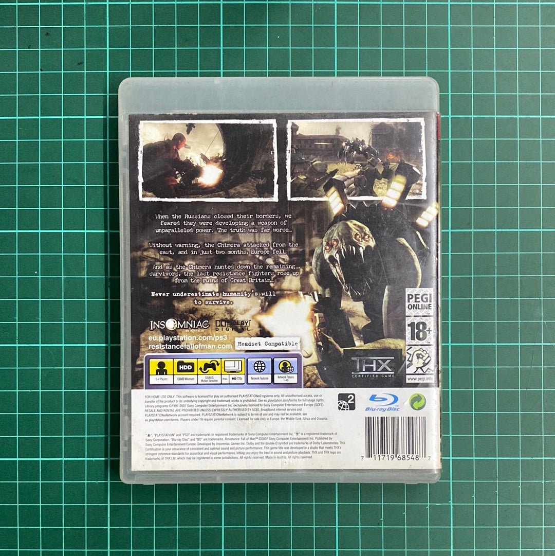 Resistance: Fall Of Man | PlayStation 3 | PS3 | Used Game - RetroguySA