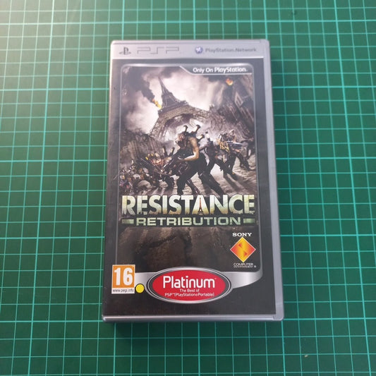 Resistance: Retribution | PSP | Platinum | Used Game - RetroguySA