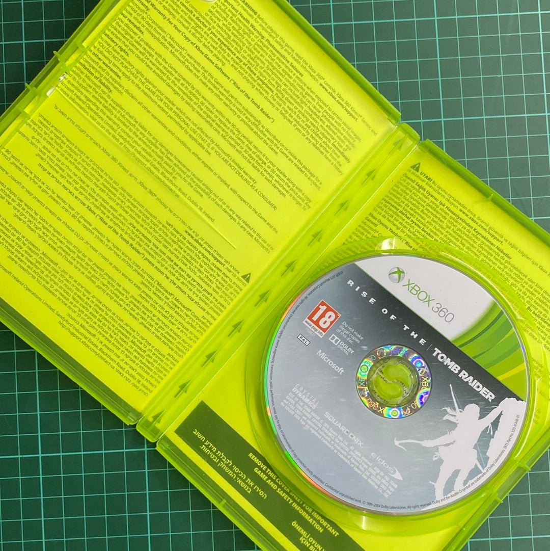 Rise of The Tomb Raider | XBOX 360 | Used Game | No Manual - RetroguySA