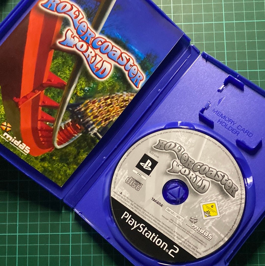 Rollercoaster World | PS2 | Playstation 2 | Used Game - RetroguySA