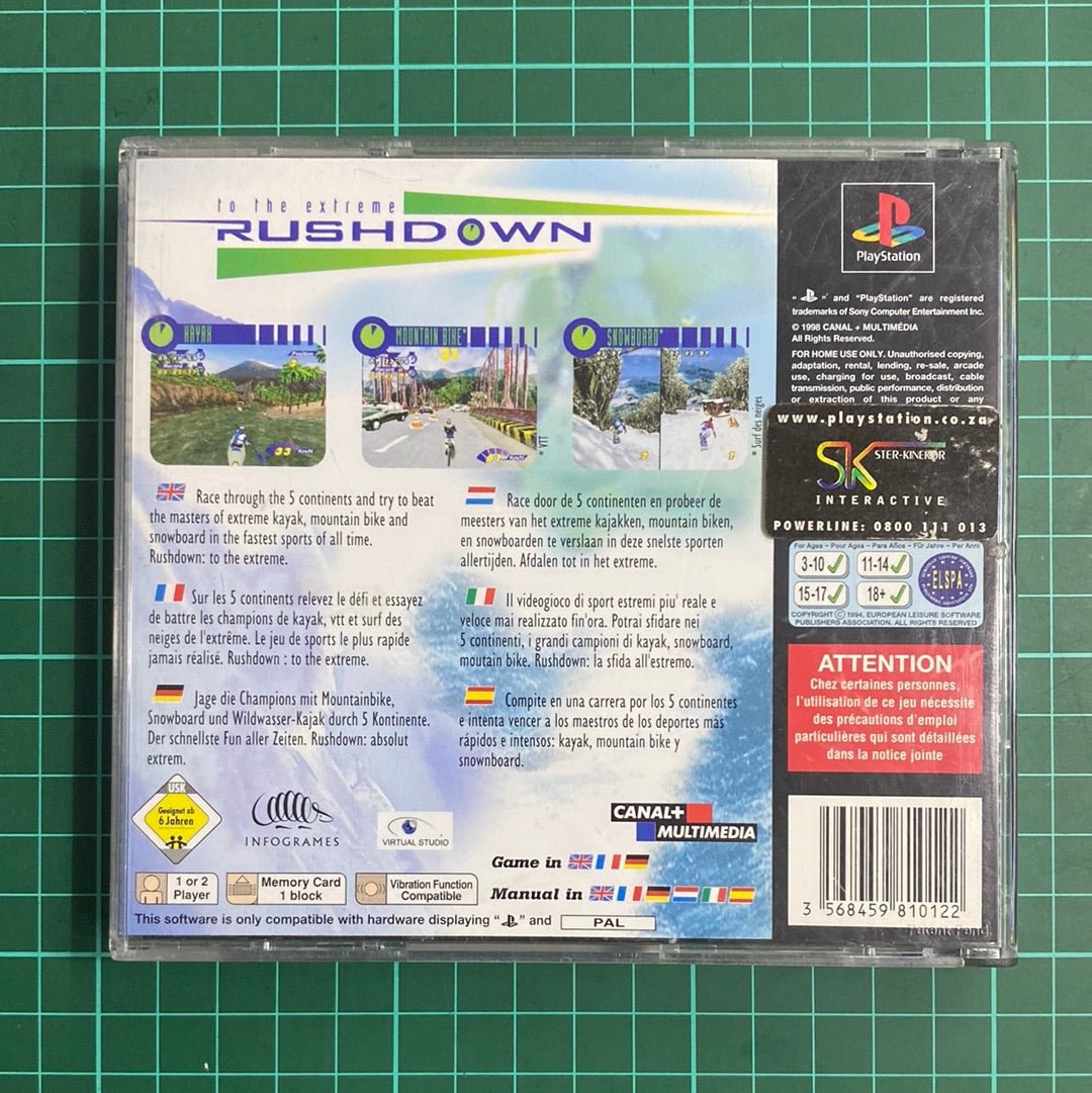 Rushdown : To The Extreme | PlayStation 1 | PS1 | Used Game - RetroguySA