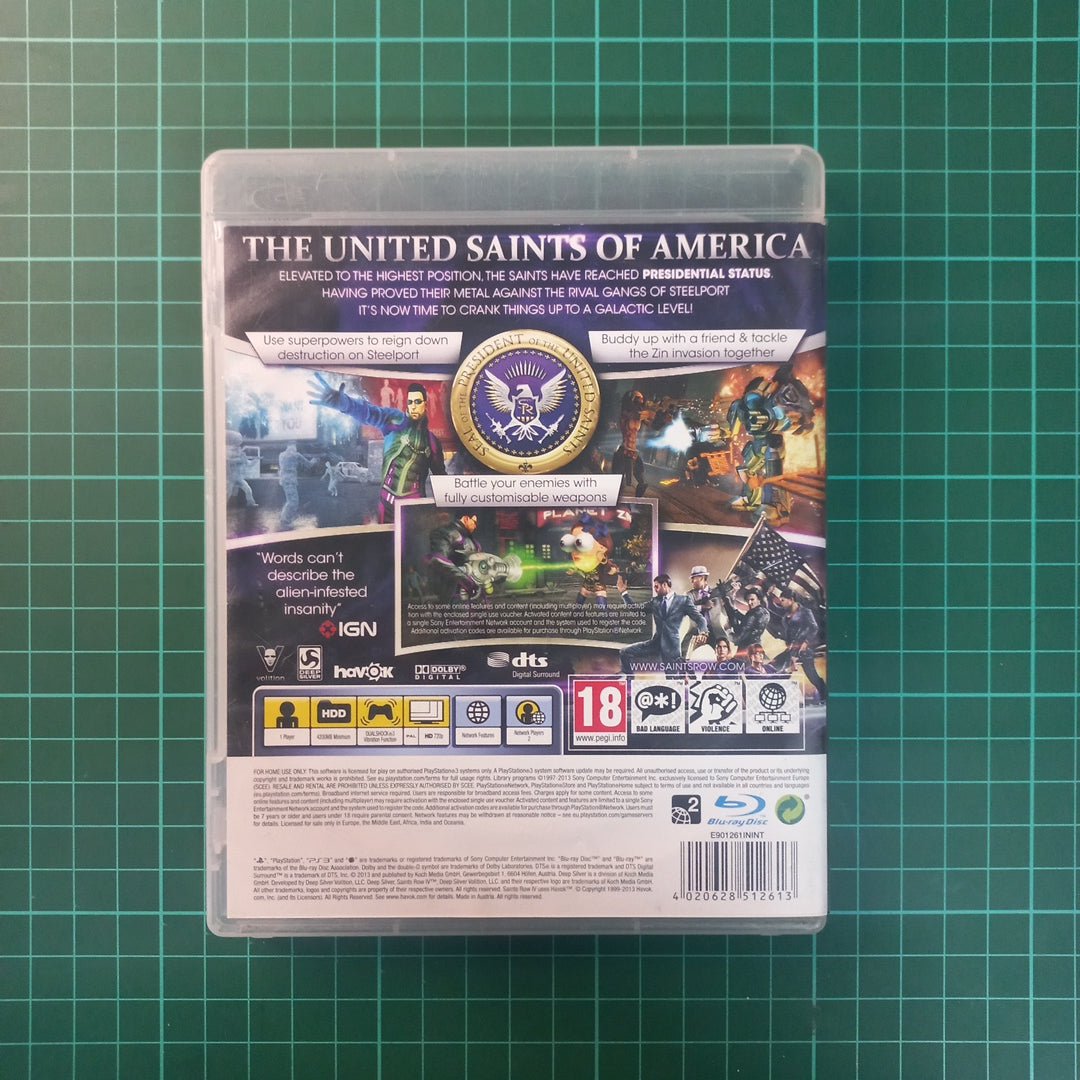 Saints Row IV | PS3 | Playstation 3 | Used Game - RetroguySA