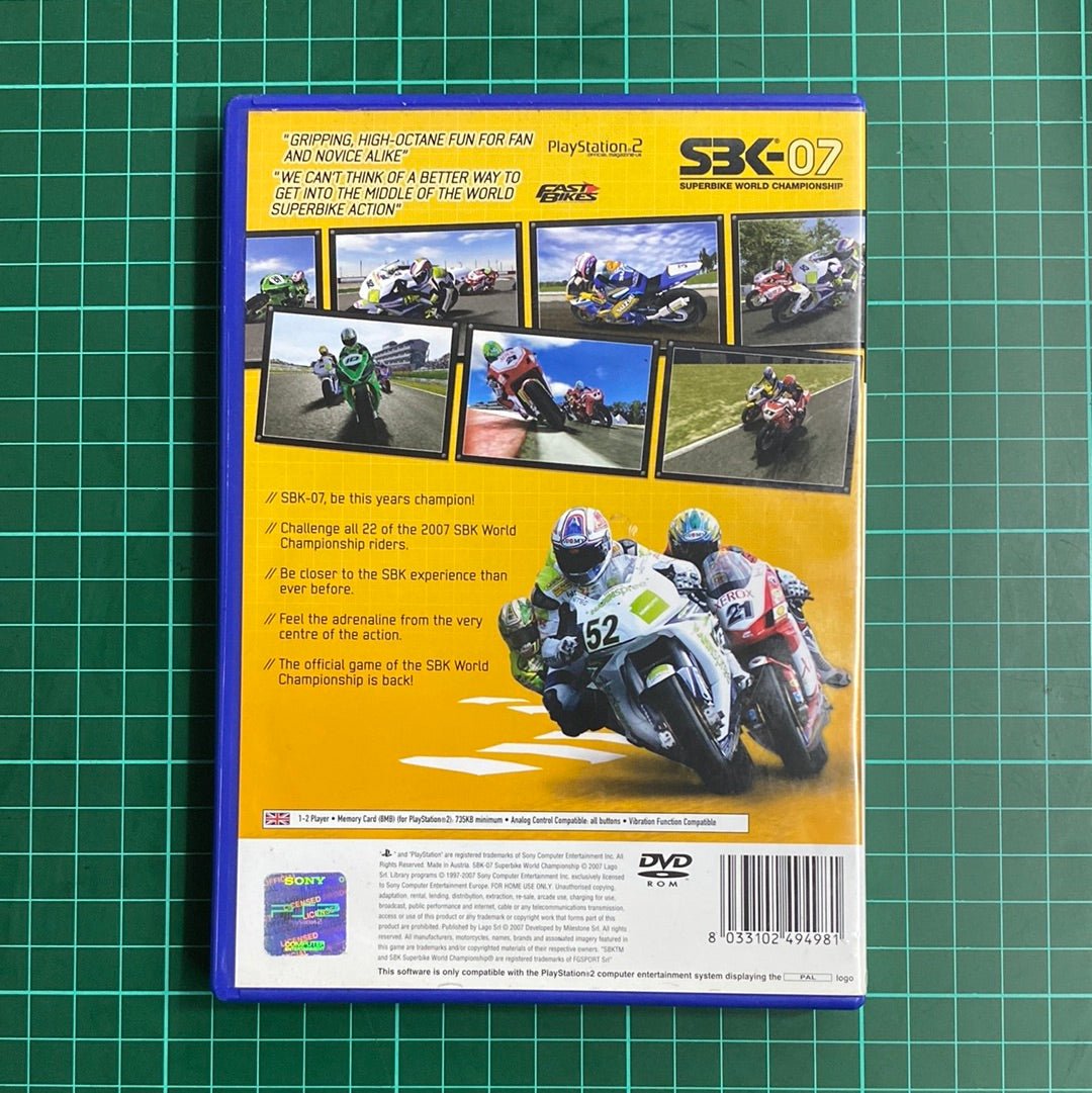 SBK - 07 | PlayStation 2 | PS2 | Used Game - RetroguySA
