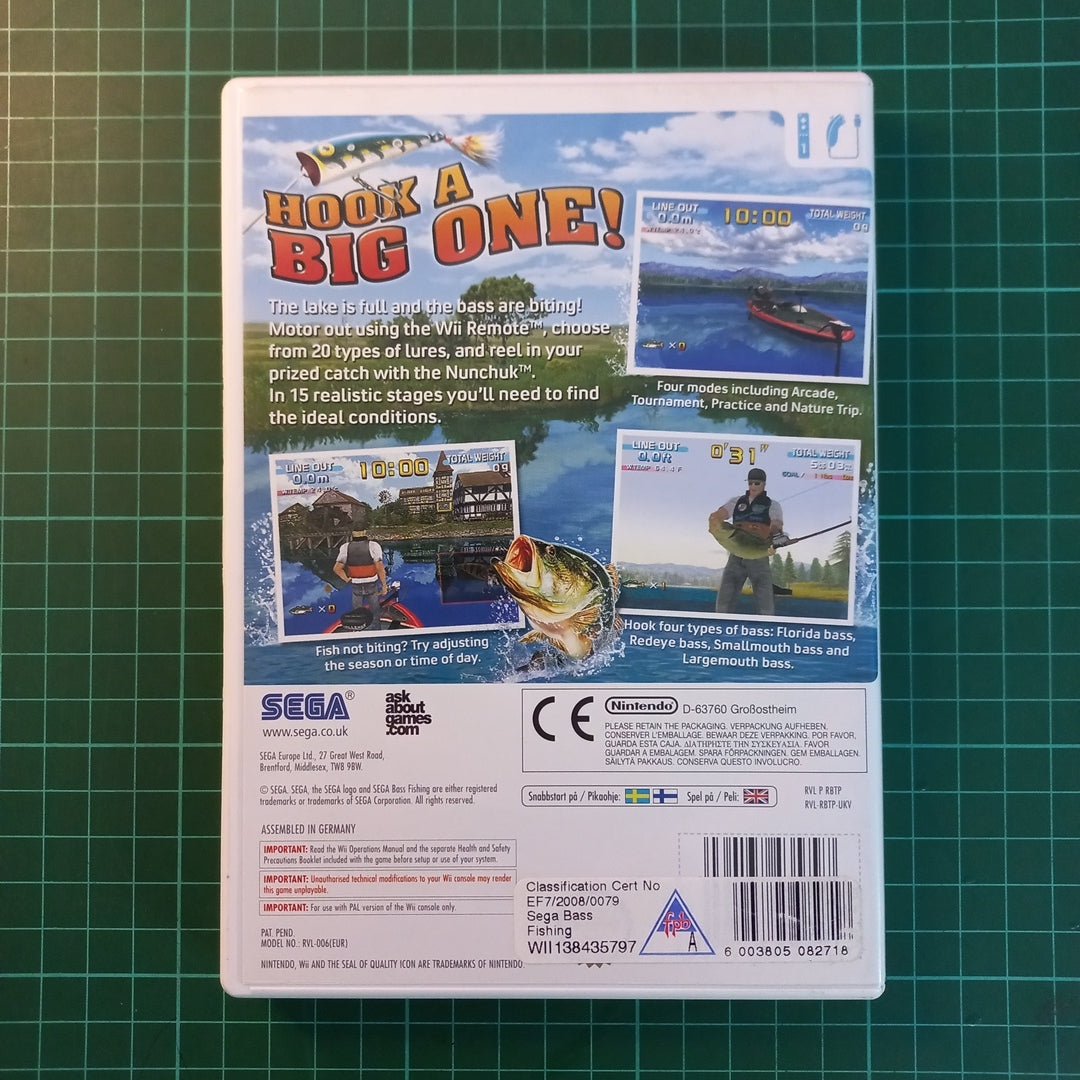 SEGA Bass Fishing | Nintendo Wii | Wii | Used Game - RetroguySA