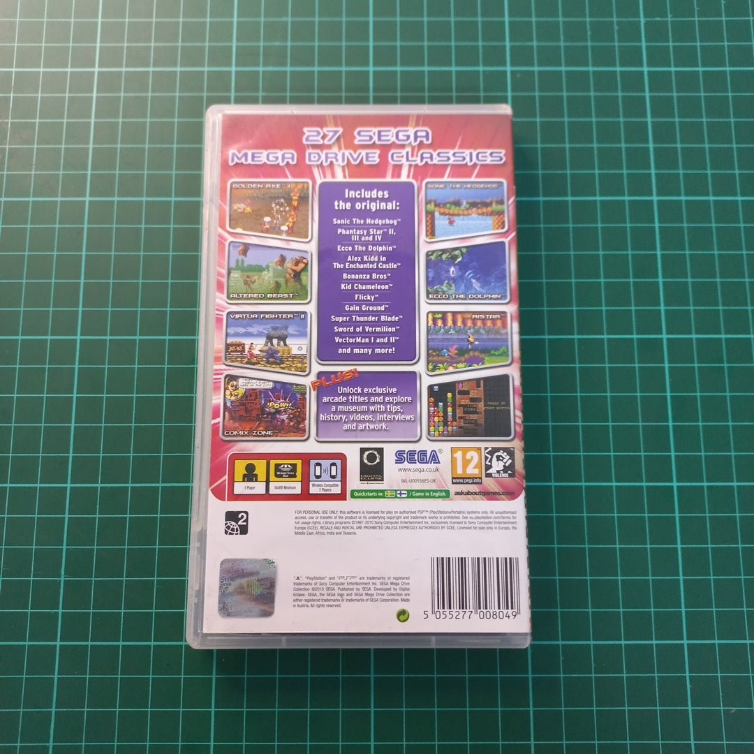 SEGA Mega Drive Collection | PSP | Essential | Used Game - RetroguySA