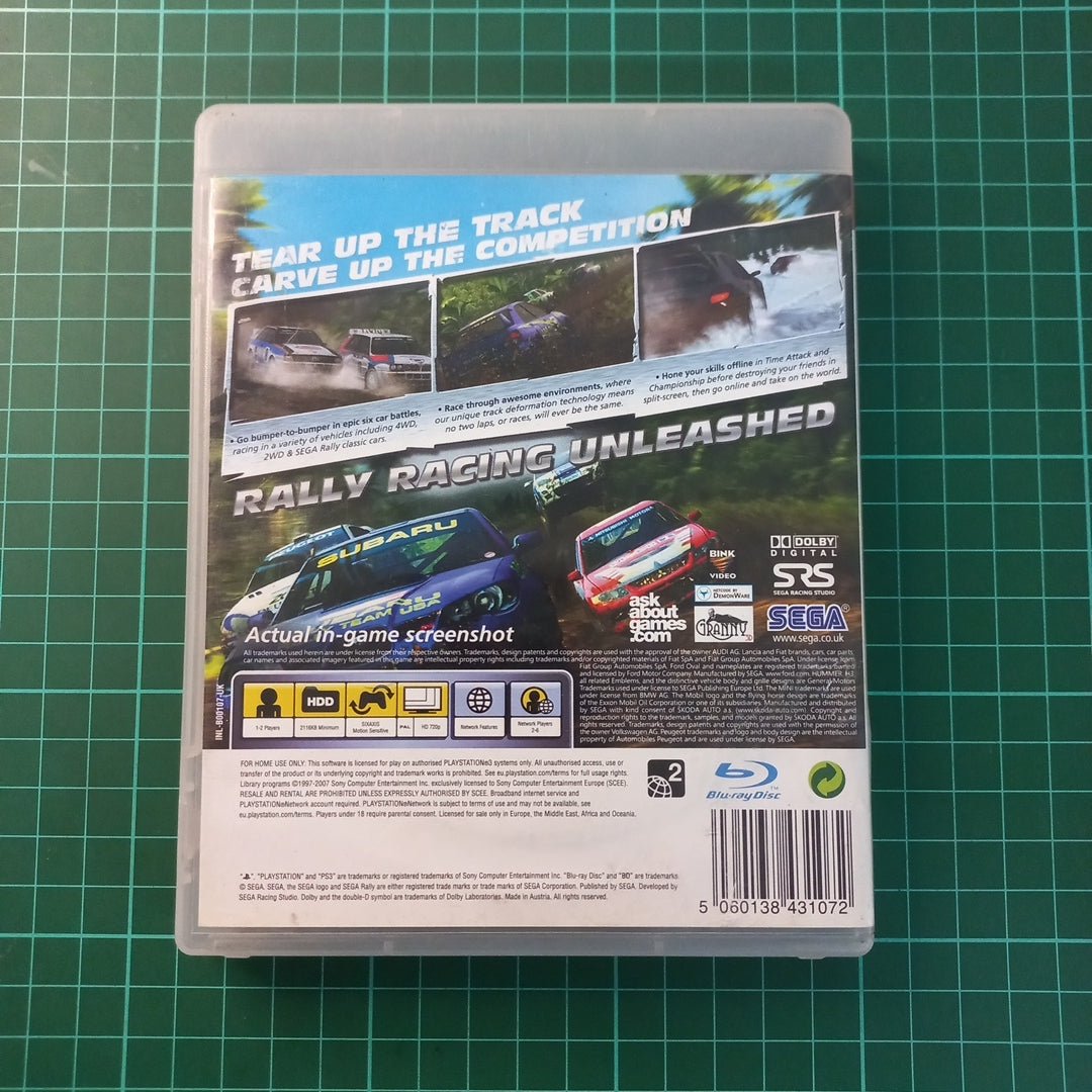 Sega Rally | Playstation 3 | PS3 | Used Game - RetroguySA