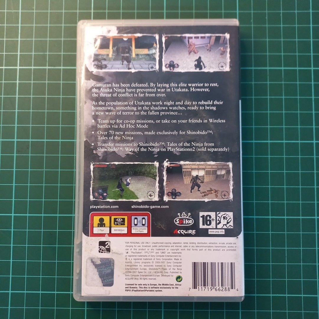 Shinobido: Tales of the Ninja | PSP | Used Game - RetroguySA
