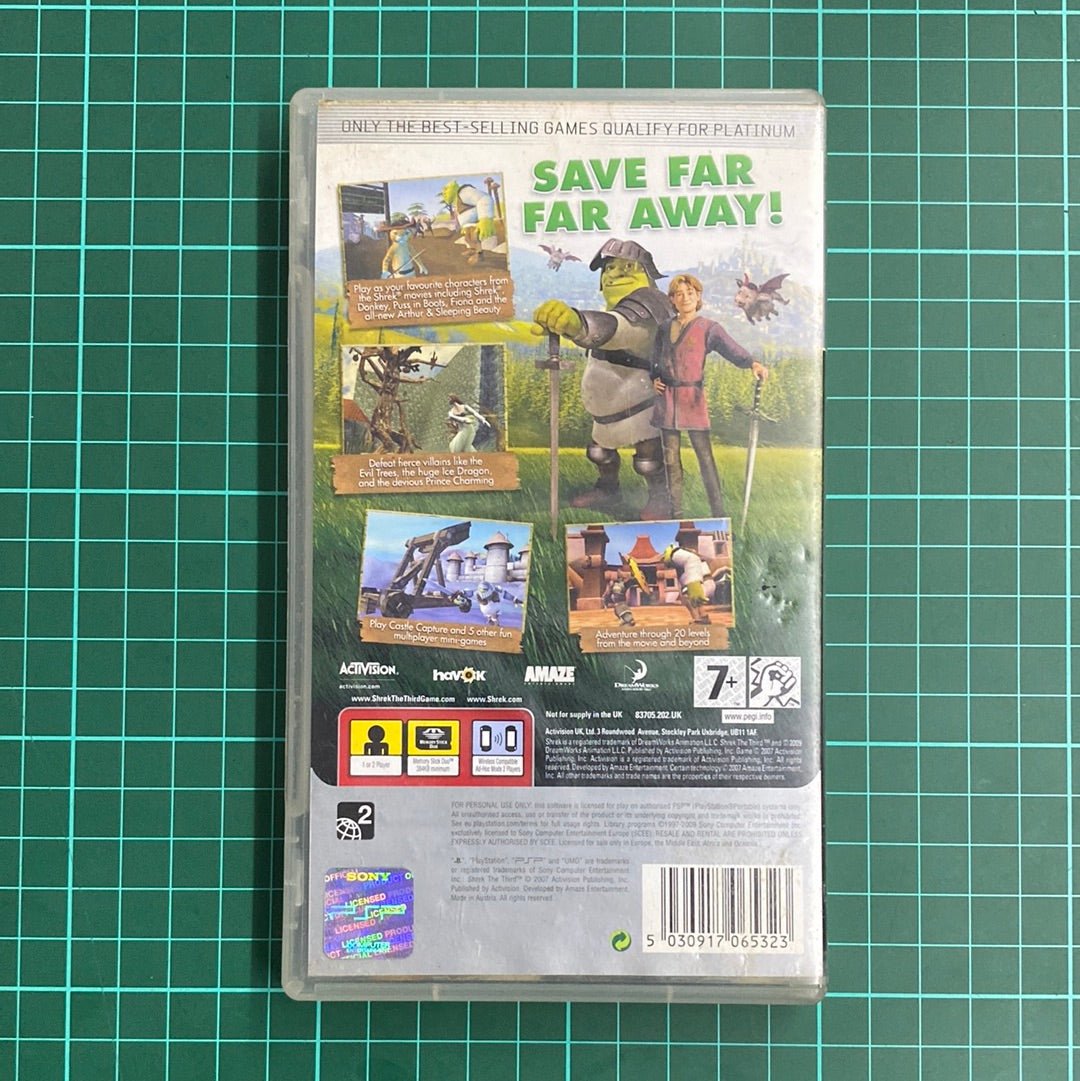 Shrek the Third | Platinum | PSP | Used Game - RetroguySA