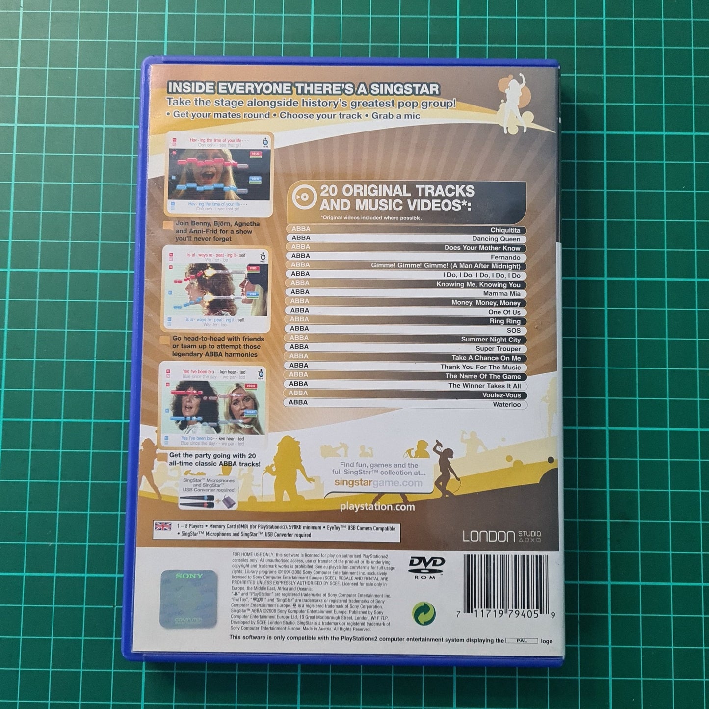 Singstar ABBA | PS2 | PlayStation 2 | Used Game - RetroguySA