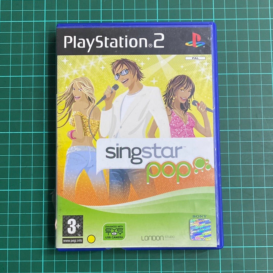 Singstar Pop | PS2 | PlayStation 2 | Used Game - RetroguySA
