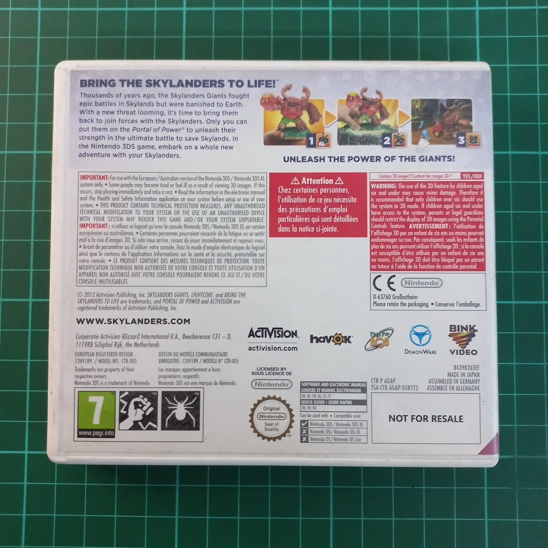 Skylanders : Giants | Nintendo 3DS | Used Game - RetroguySA