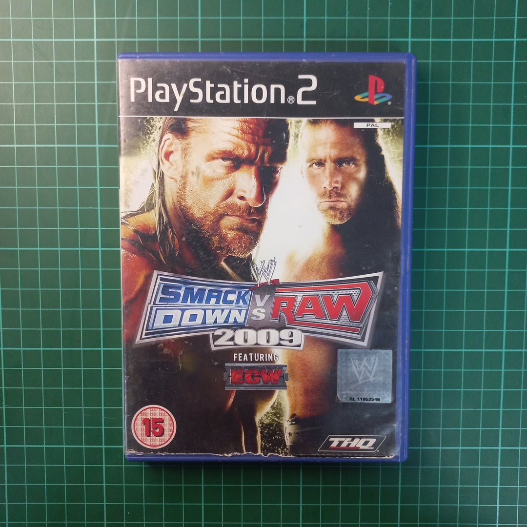 Smack Down Vs Raw 2009 | PS2 | Playstaion 2 | Used Game - RetroguySA