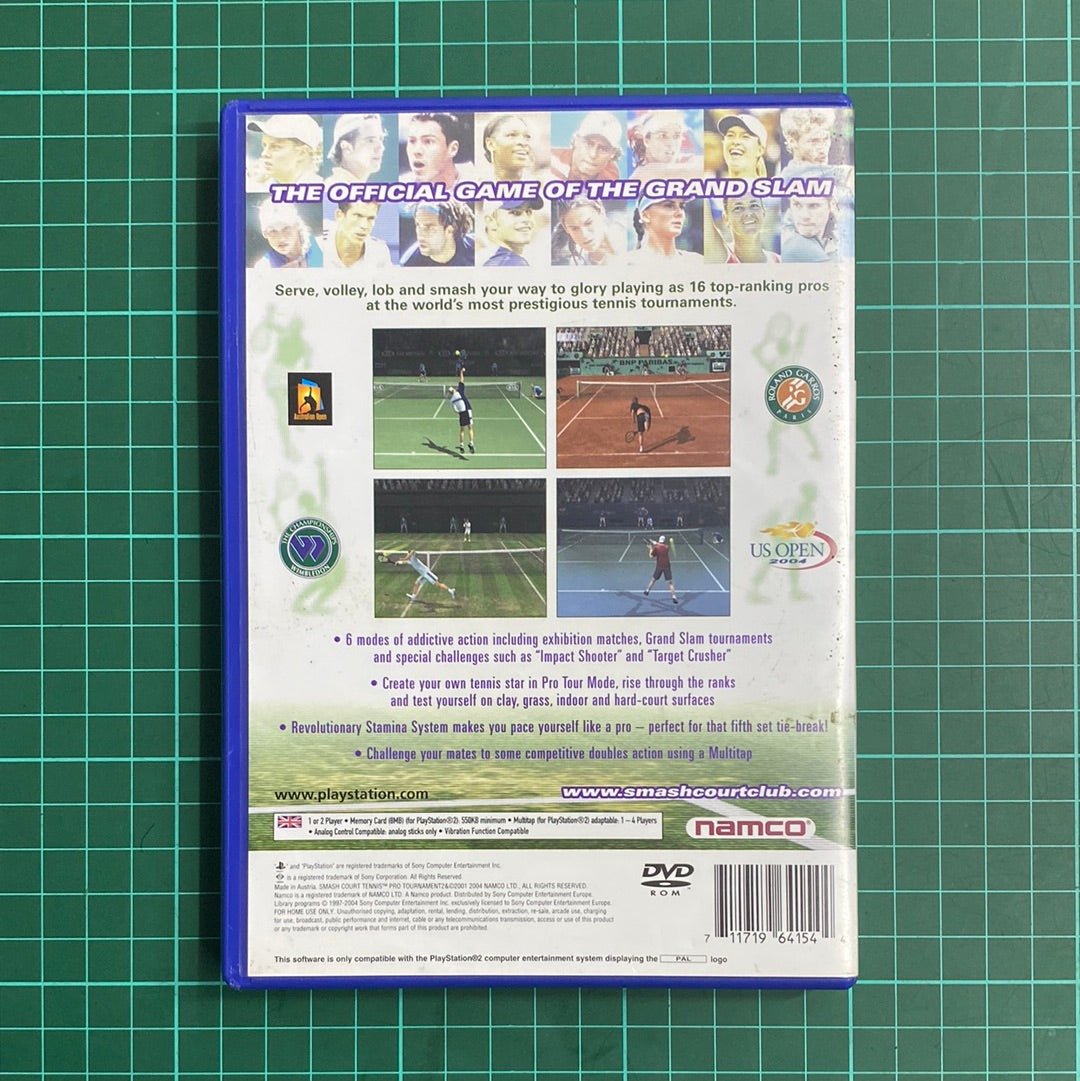 Smash Court Tennis Pro Tournament 2 | PS2 | PlayStation 2 | Used Game | No Manual - RetroguySA