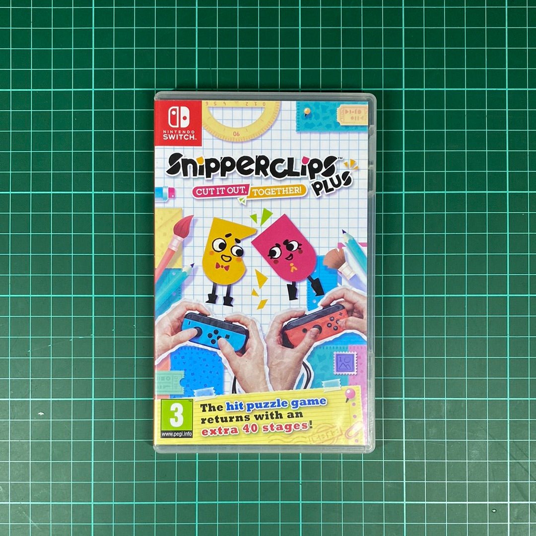 Snipperclips Plus: Cut It Out, Together | Nintendo Switch | Used Game - RetroguySA
