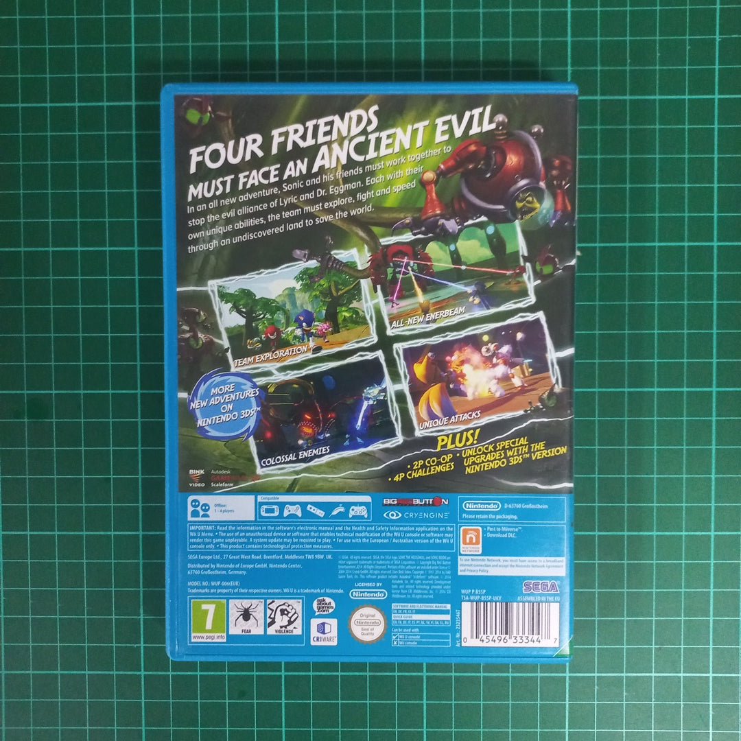 Sonic Boom: Rise of Lyric | WiiU | Nintendo WiiU | Used Game - RetroguySA