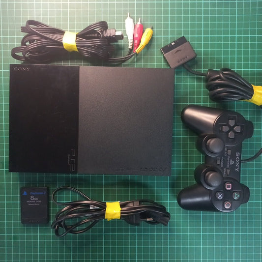 Sony PlayStation 2 Console | Black | PS2 Slim | Used Console - RetroguySA