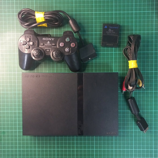 Sony Playstation 2 Slim Console | Black | PS2 Console | Used Playstation Console - RetroguySA