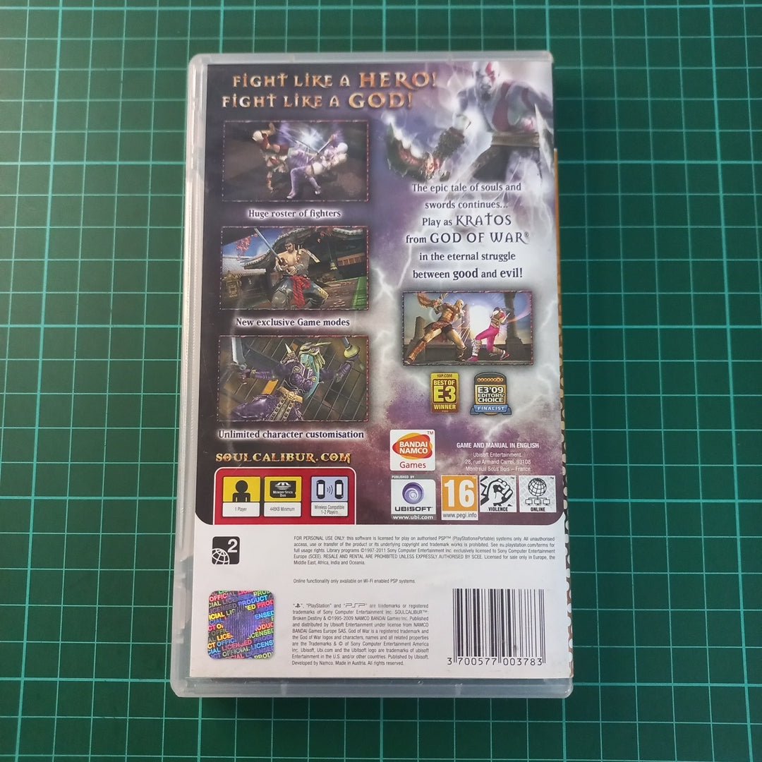 Soul Calibur : Broken Destiny | PSP | Essentials | Used Game - RetroguySA