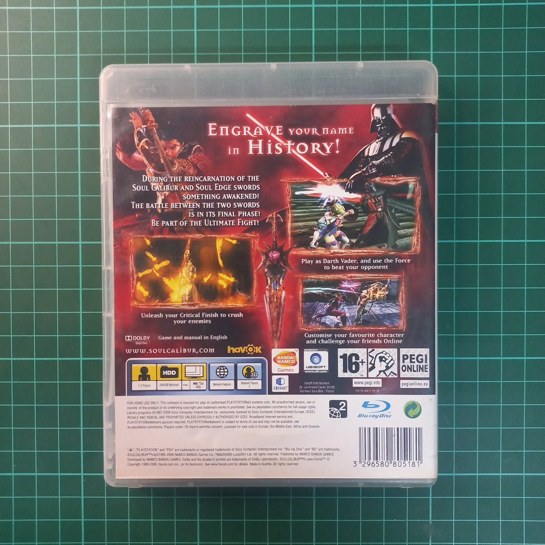 Soul Calibur IV | PS3 | PlayStation 3 | Used Game - RetroguySA