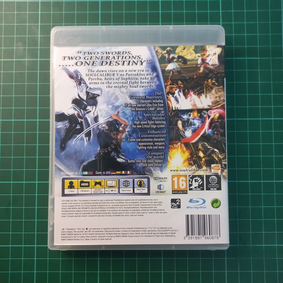Soul Calibur V | Playstation 3 | PS3 | Used Game - RetroguySA
