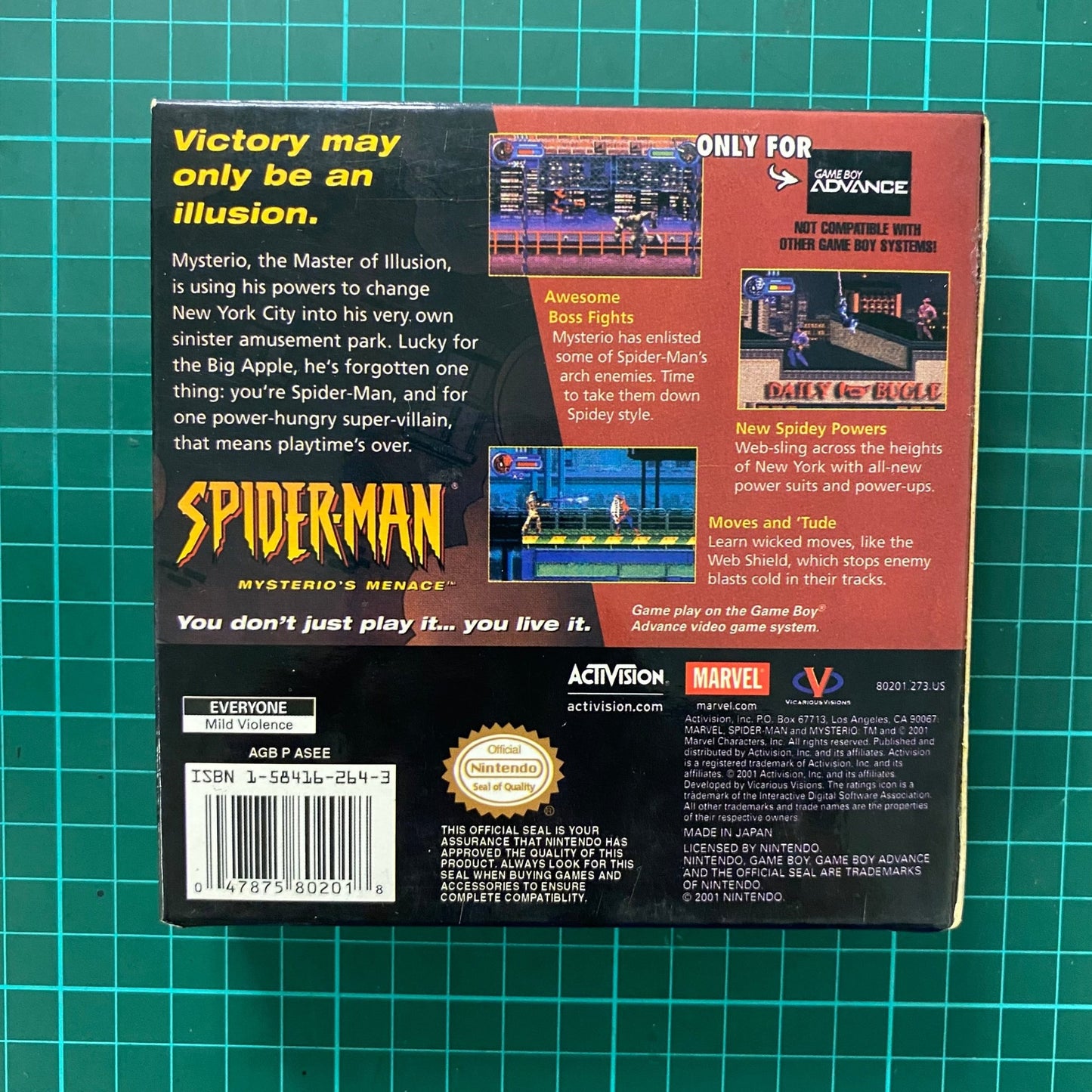 Spider - Man: Mysterio's Menage | Game Boy Advance | GameBoy | Bootleg | Used Game - RetroguySA