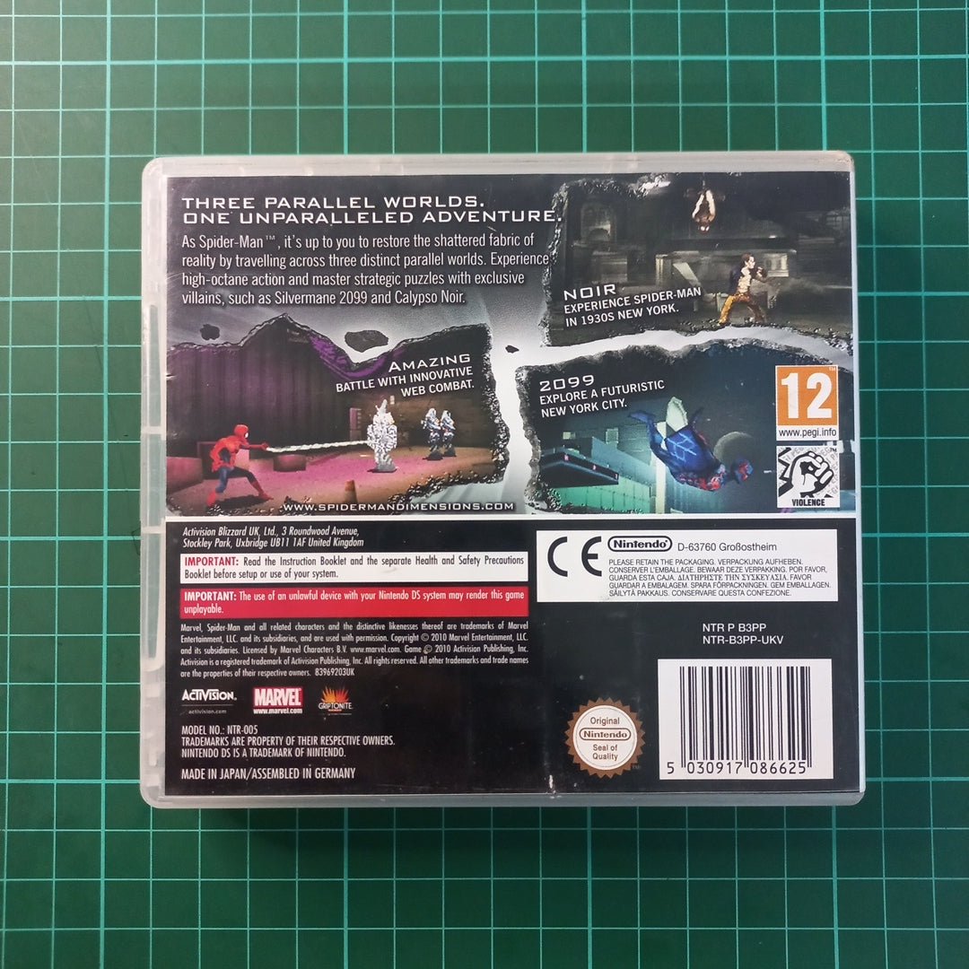 Spider - Man: Shattered Dimensions | Nintendo DS | Used Game - RetroguySA