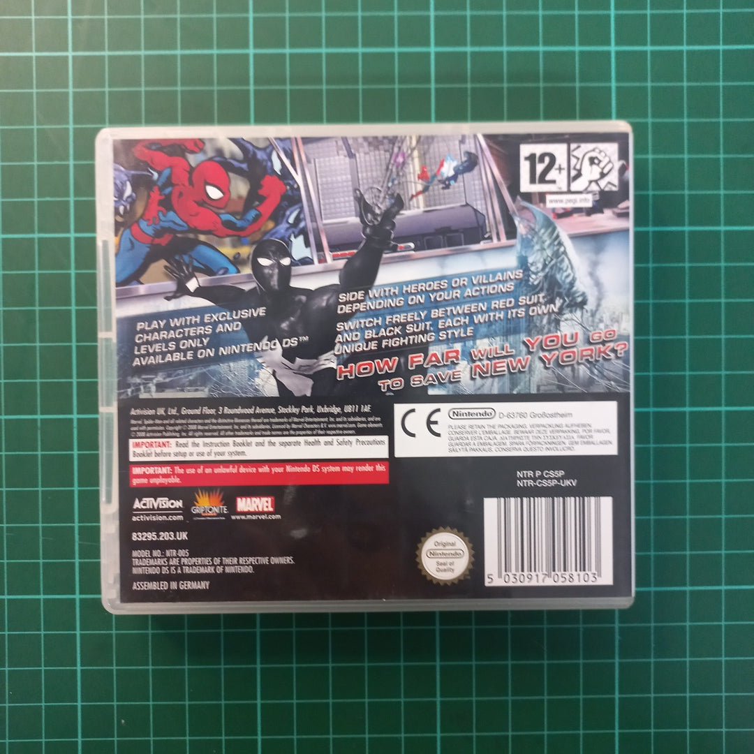 Spider - man: Web Of Shadows | Nintendo DS | Used Game - RetroguySA
