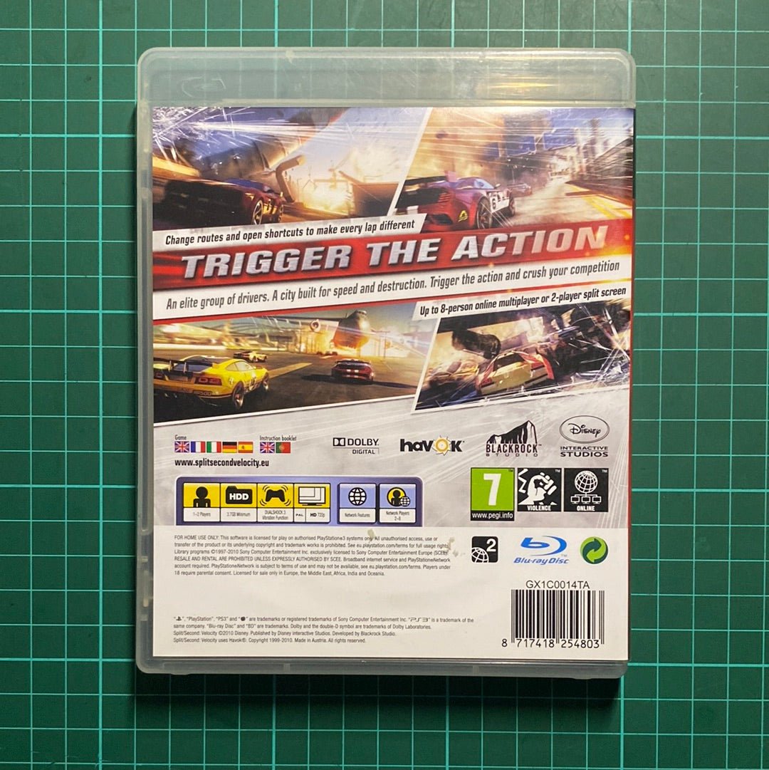 Split Second Velocity | Playstation 3 | PS3 | Used Game - RetroguySA