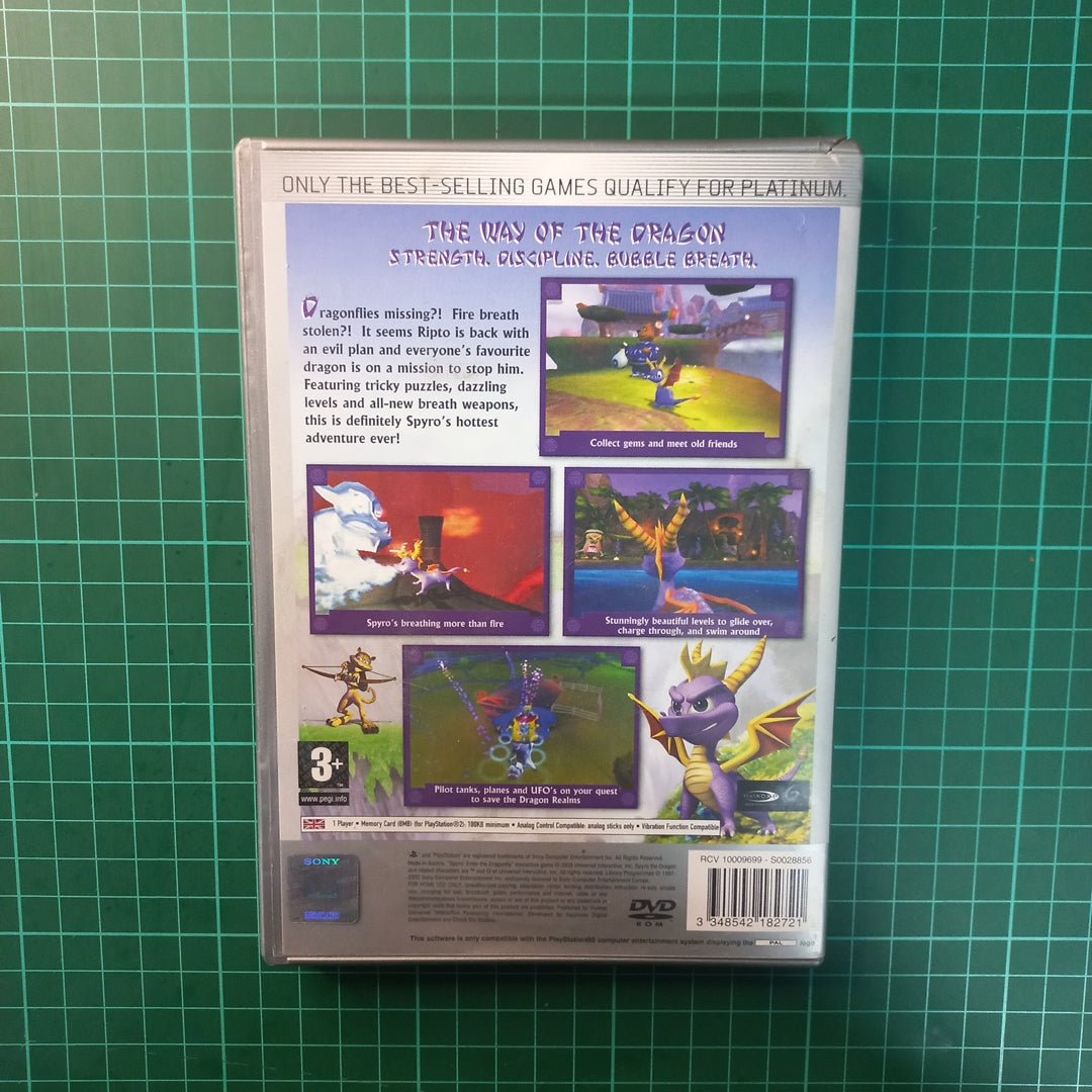 Spyro : Enter the Dragonfly | PS2 | Platinum | PlayStation 2 | Used Game - RetroguySA