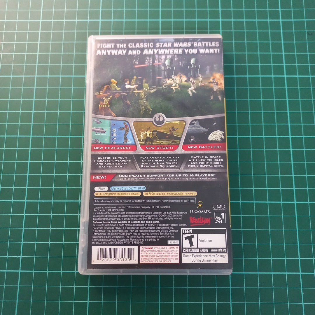 Star Wars Battlefront : Renegade Squadrant | PSP | Used Game - RetroguySA