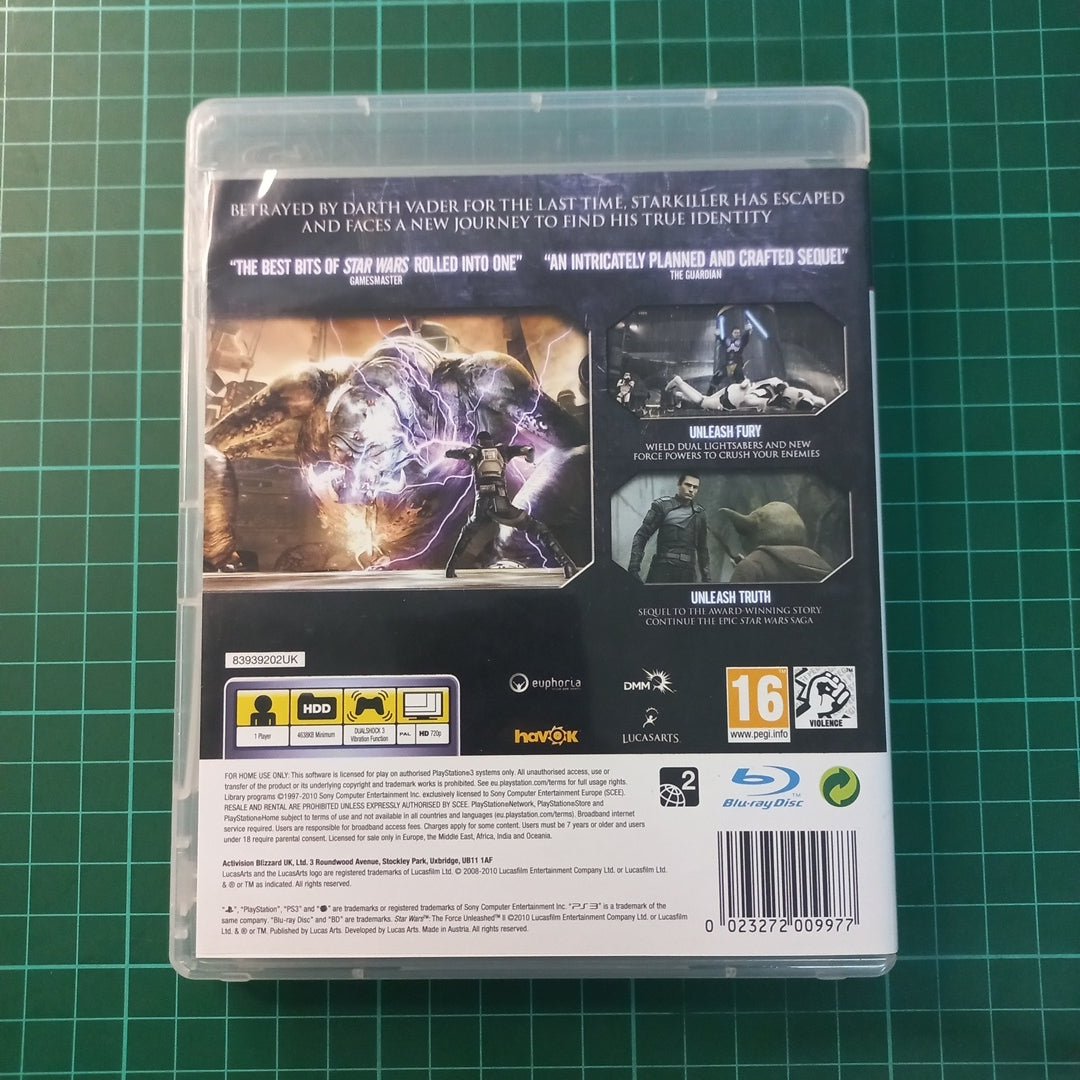 Star Wars : Force Unleashed II | Playstation 3 | PS3 | Used Game - RetroguySA