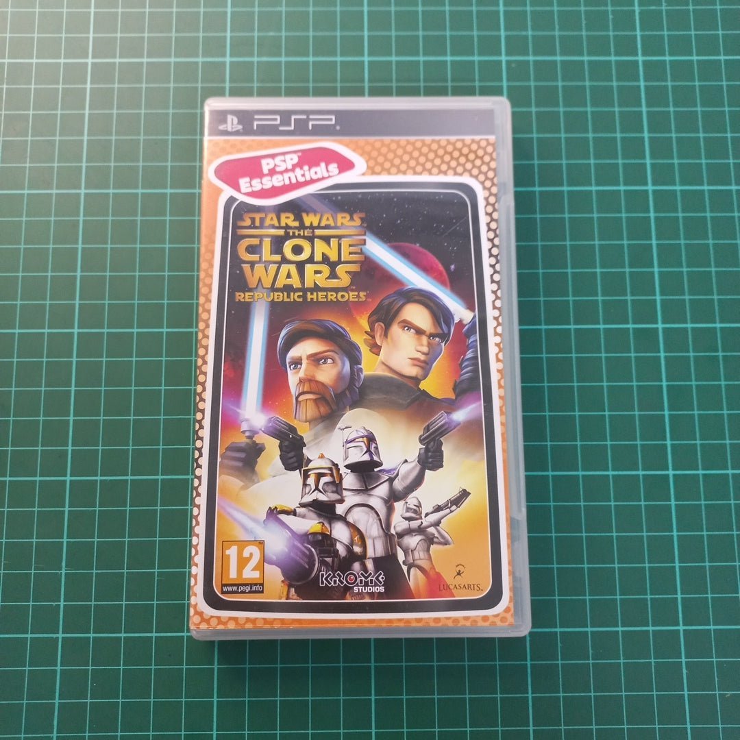 Star Wars : The Clone Wars : Republic Heroes | PSP | Used Game - RetroguySA